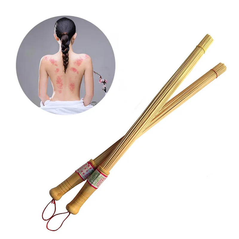 Натуральный Бамбуковый деревянный массажный молоток для релаксации палочка