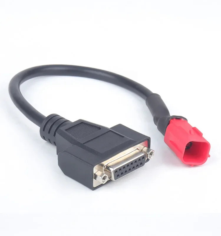 

EFI мотоциклетный национальный IV 6-контактный кабель для OBD2 16-контактный разъем для Suzuki/Yamaha/Honda диагностический инструмент DB15 Pin DB 15PIN адаптер