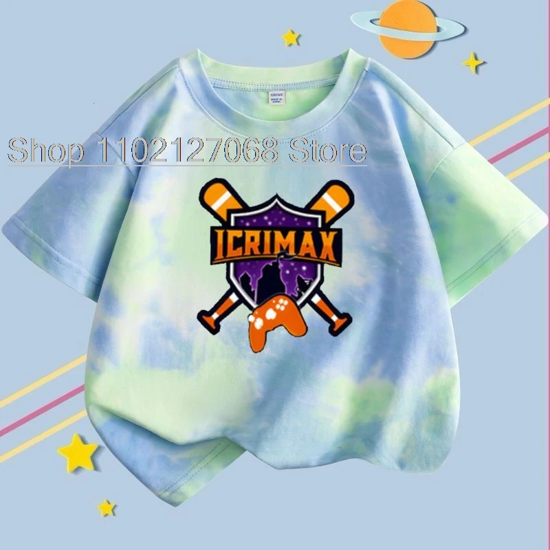 Хлопковая футболка для мальчиков и девочек с коротким рукавом