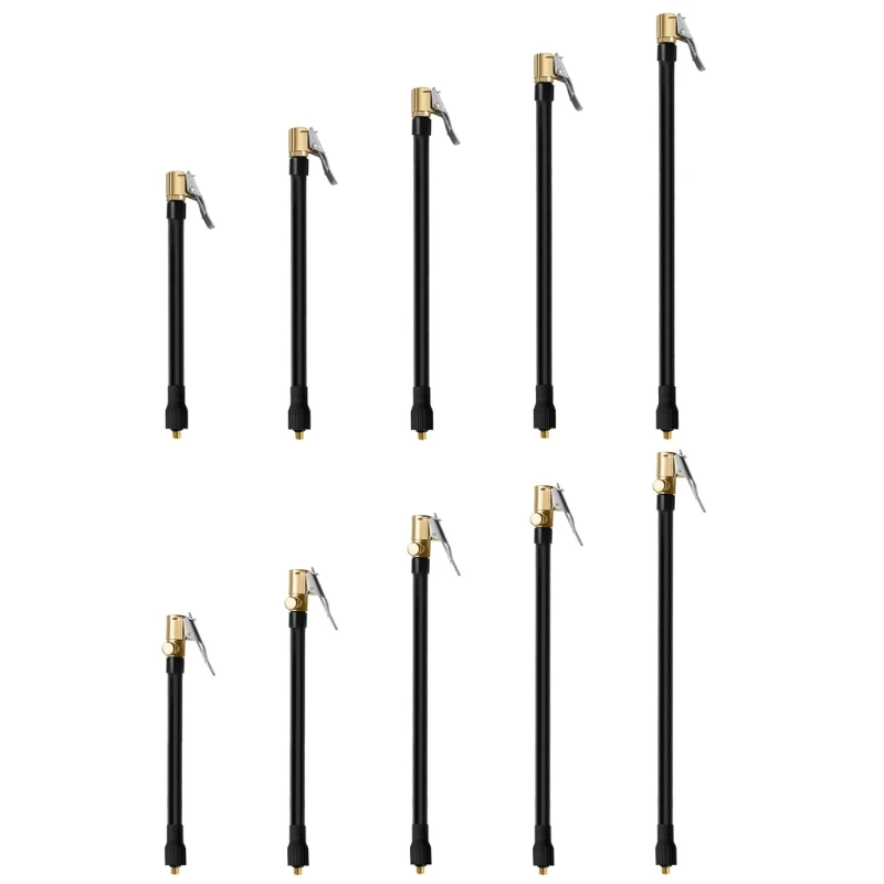 

Car Tire Inflator Hose Inflatable Air Extension Tube Adapter for Motorbike