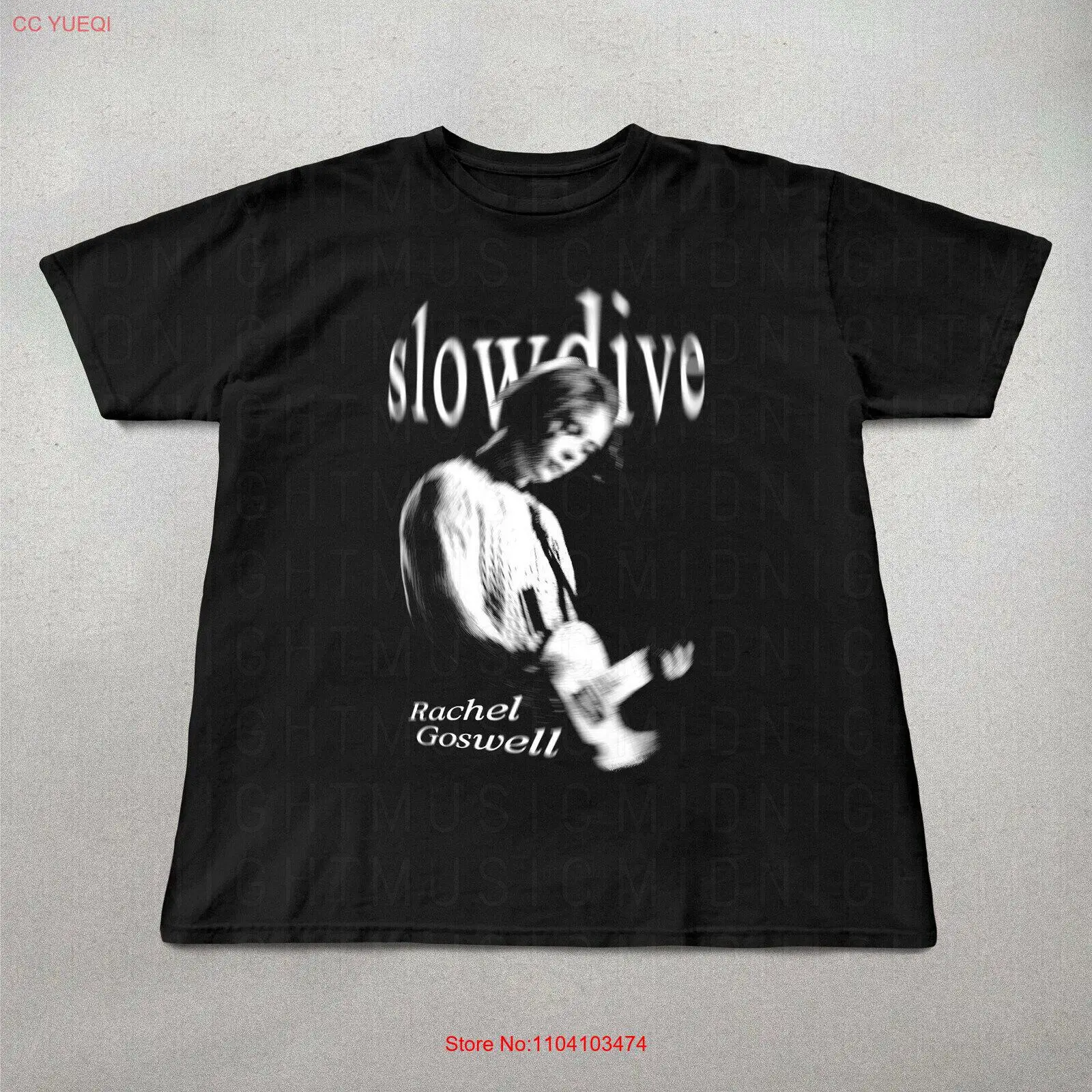 Рубашка Slowdive Rachel Goswell Sheogaze Подарки для фанатов в стиле ретро