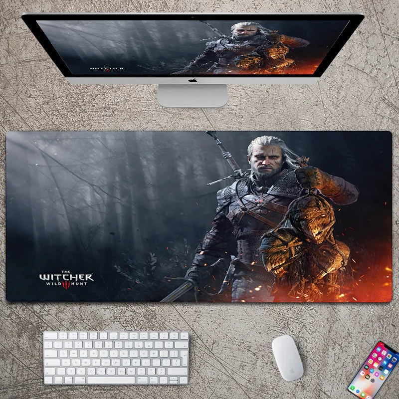 

Коврик для мыши Witchers, игровой коврик, Настольный коврик, Офисные аксессуары, 900x400, Настольный коврик для мыши Xxl, игровой коврик для настольно...