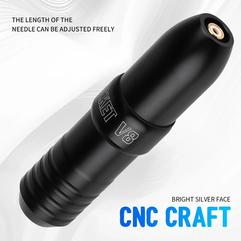 ROCKET V8 Портативный Мощный Мотор Профессиональная Тату-машинка RCA-интерфейс