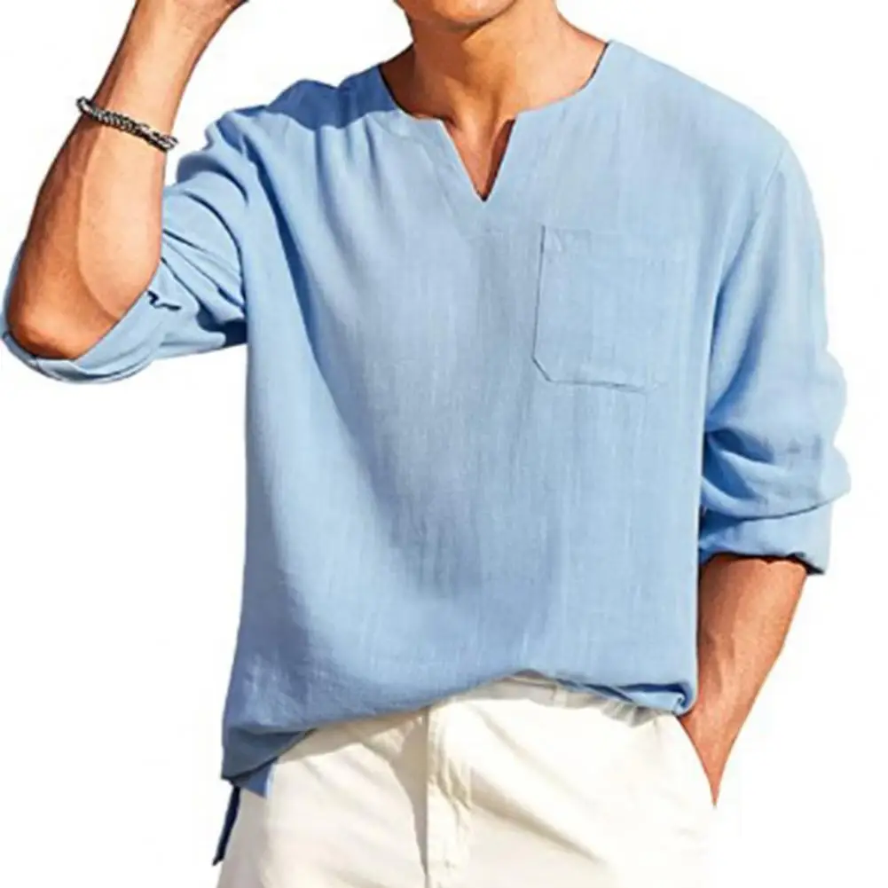 

All Match Trendy Firm Stitching Summer Tops Soft Fabric Men T-shirt Easy to Wash Daily Clothes