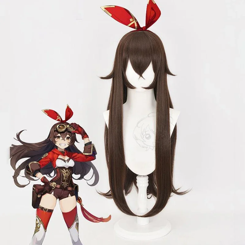 Аниме игра Genshin Impact Amber косплей женский костюм