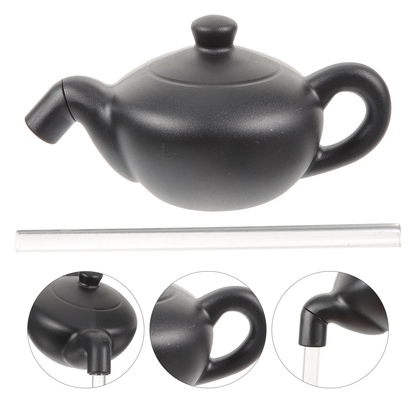 

Tabletop Fountain Tube Teapot Adornment Parts Indoor Fortunate Ornament Household Furnishing