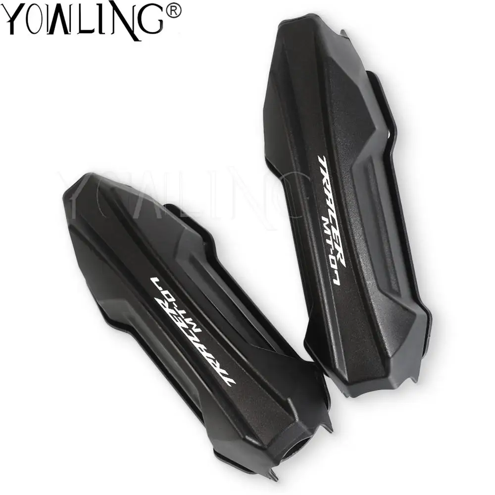 

25mm Motorcycle Engine Crash Bar Protection Bumper Decorative Guard Block For YAMAHA MT-07 MT 07 MT07 TRACER / GT 2016-2019 2020
