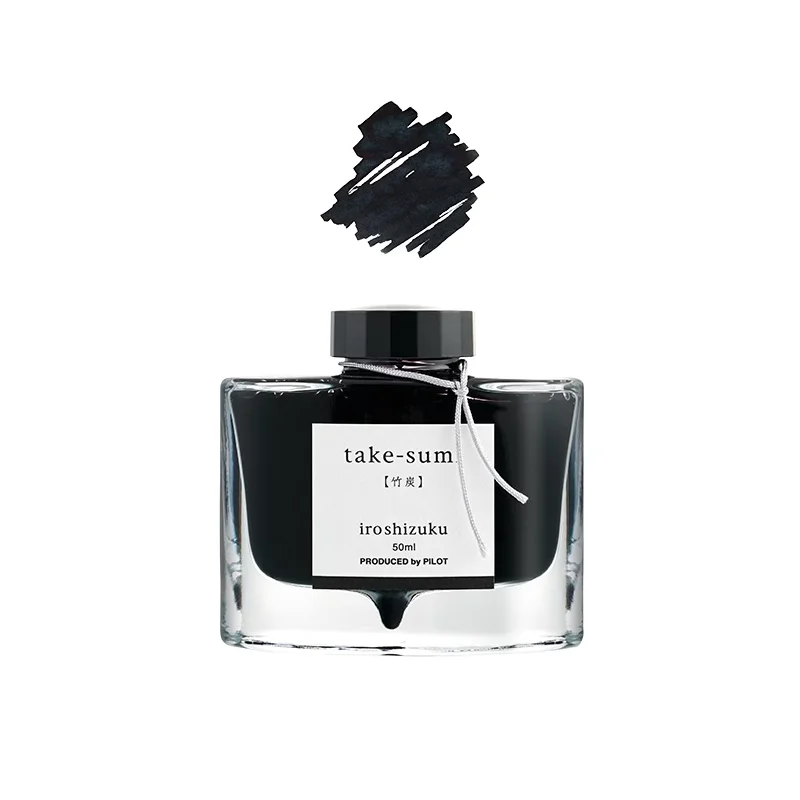 

PILOT iroshizuku Bokusui цветные чернила 50 мл 24 цвета