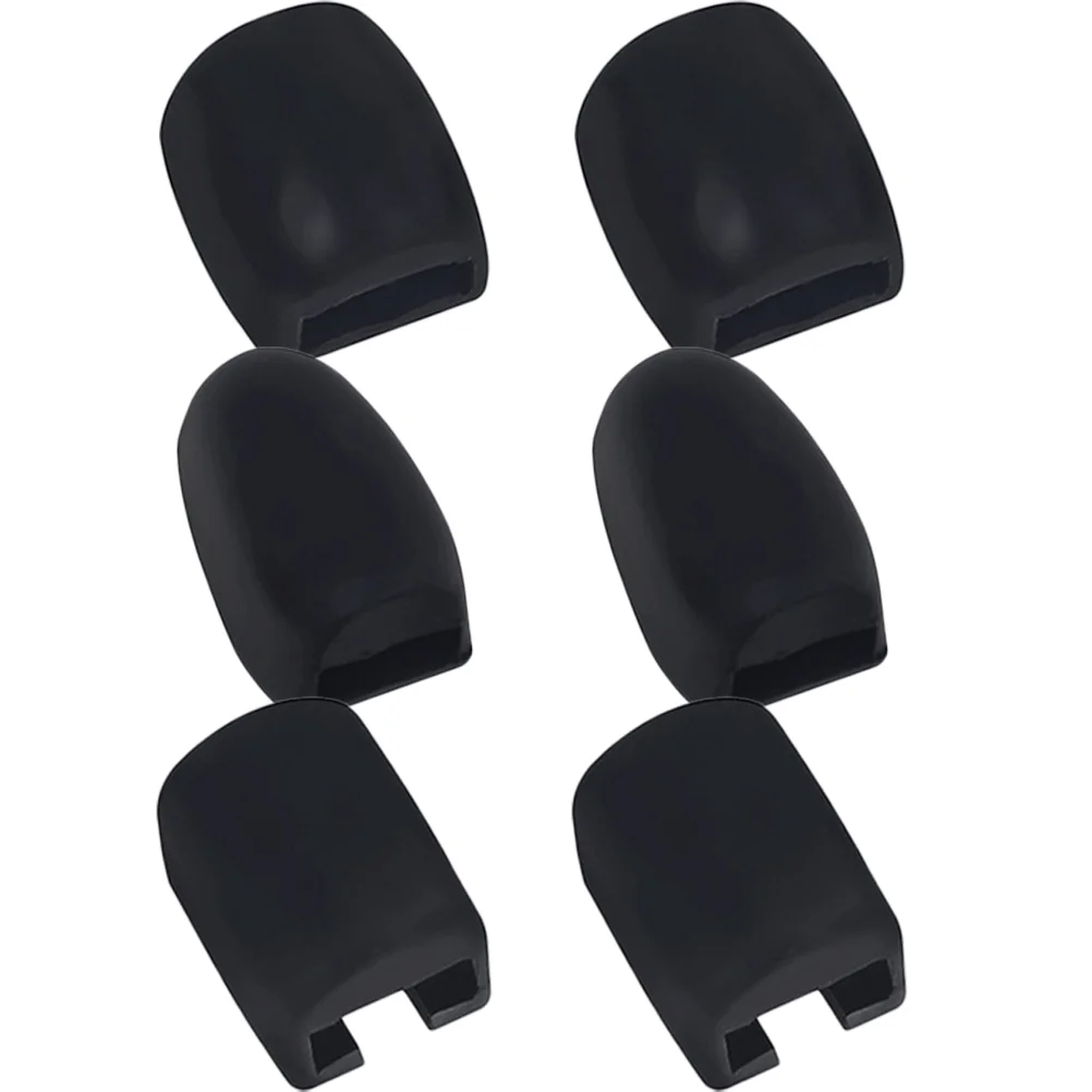 

6 Pcs Saxophone Rubber Key Risers Music Instrument Bell Cover Wind Instruments Accessories Side Trumpets Cushion Pad