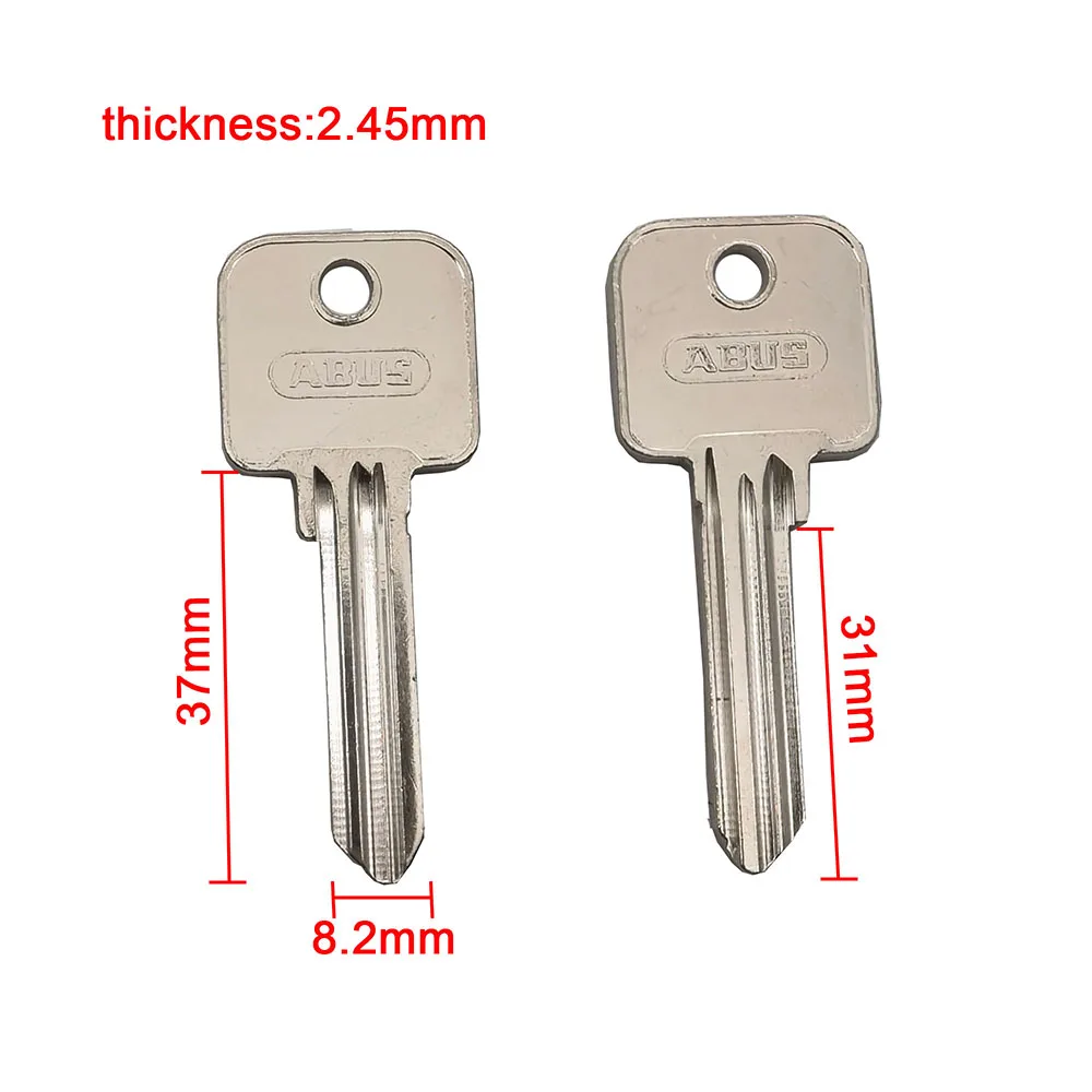 

It is applicable to ab key blank of imported special-shaped key electronic lock from DE ZQ3390
