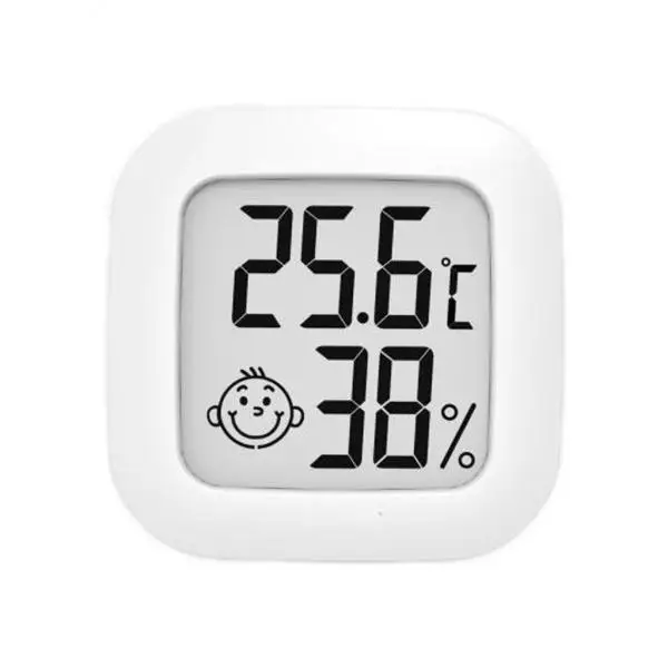 

2x Hygrometer Kitchen Temperature Humidity Meter High Accuracy White