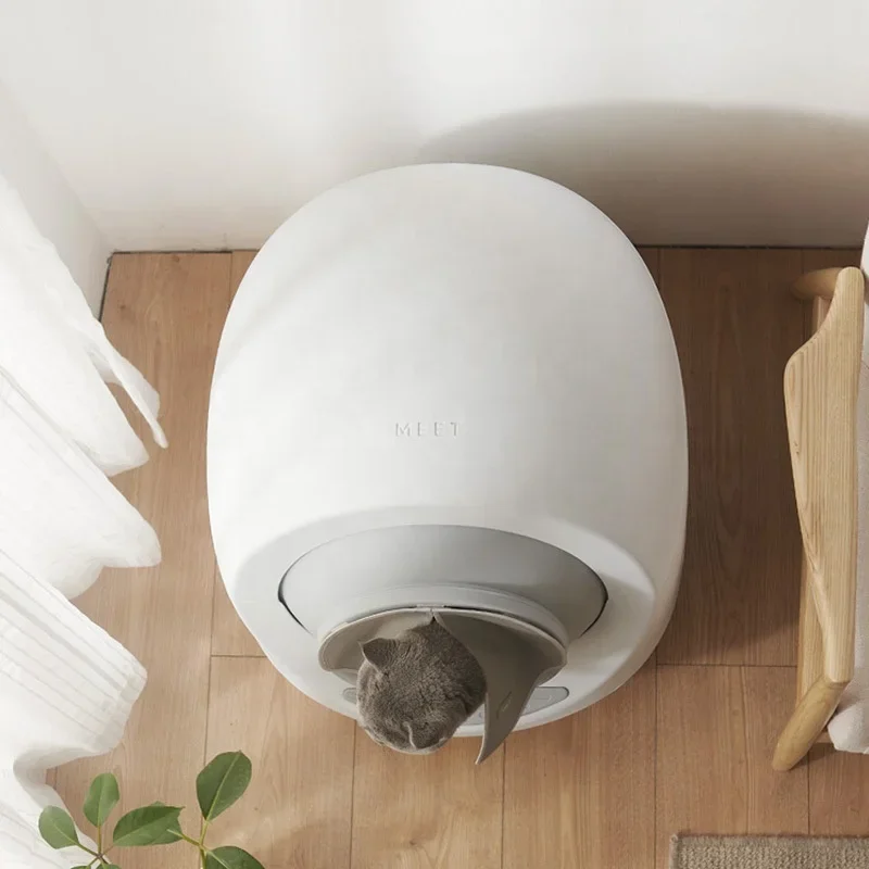 Умный Большой Контейнер для кошачьего туалета самоочищающийся бокс с