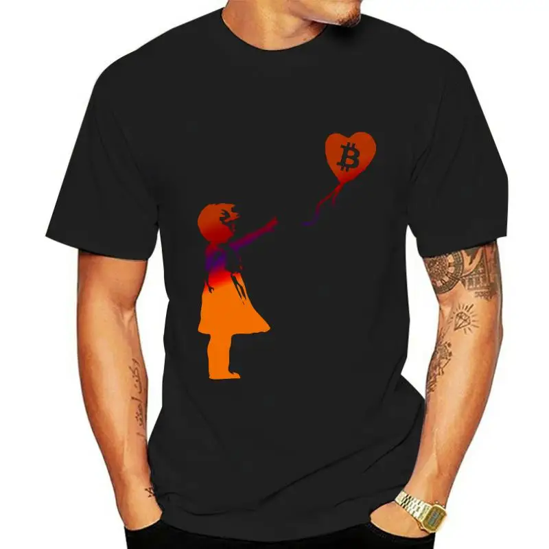 

Бэнкси Биткойн Мужская футболка Бэнкси Биткойн