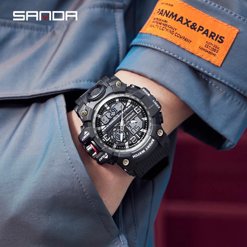 SANDA корейские модные трендовые Водонепроницаемые многофункциональные