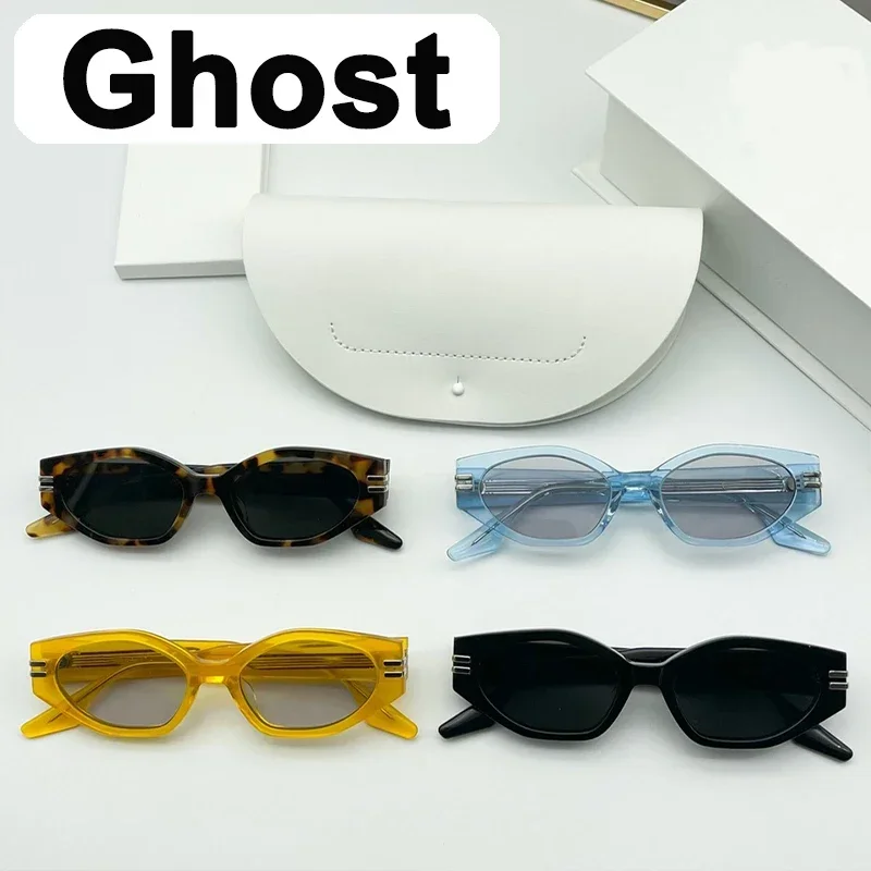 

Солнцезащитные очки-призраки YUUMI для мужчин и женщин, роскошные брендовые дизайнерские солнечные очки для улицы, винтажные трендовые, UV400