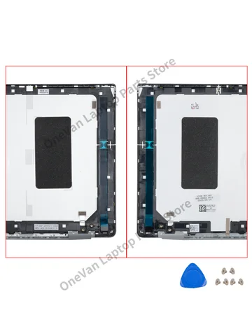 Металлическая крышка для Inspiron 14 5490 5498 серебристого цвета