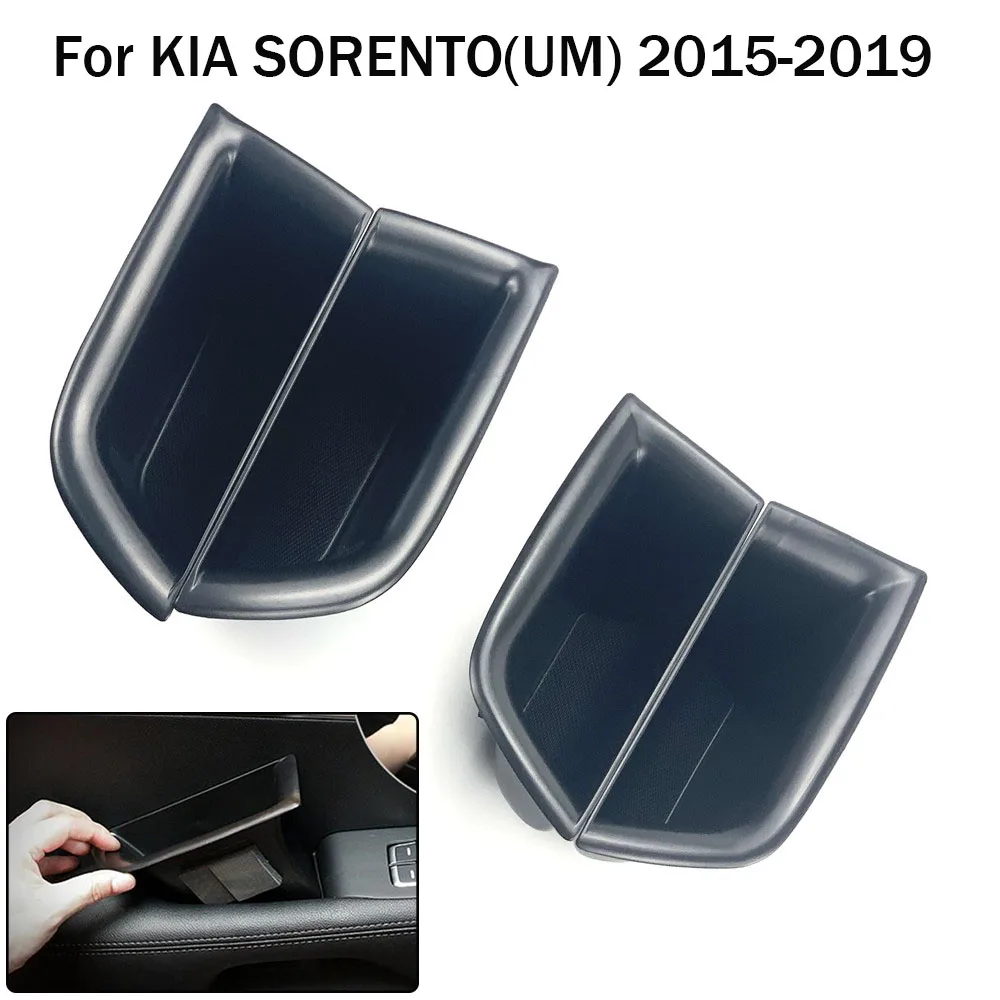 

For KIA SORENTO(UM) 2016-2019 Car Organizer Door Handle Armrest Storage Box Container Holder Tray Accessories Car Styling