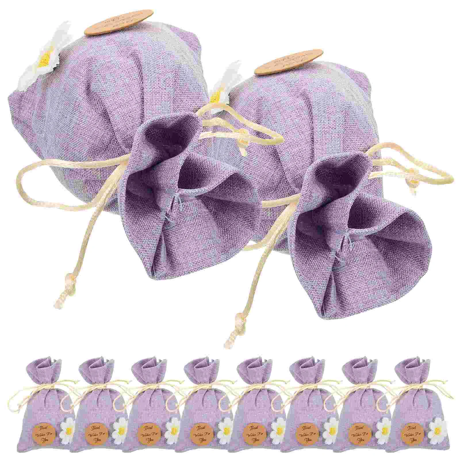 

10 Pcs Lavender Sachet Bag Bags Empty Portable Sachets Car Scent Pouch Container Packing Wardrobe