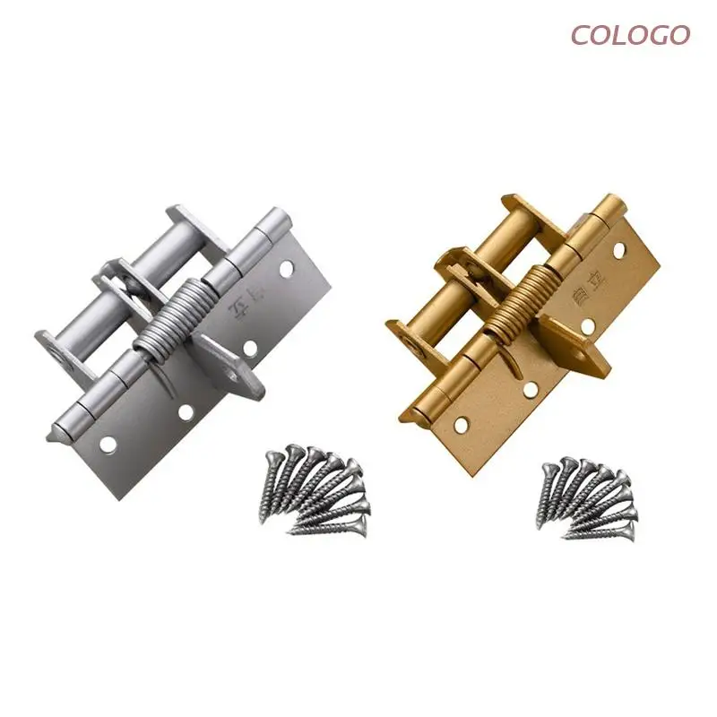 

Automatic Self-Closing Door Hinges Heavy Duty Spring Door Closer for Front Door D0LD