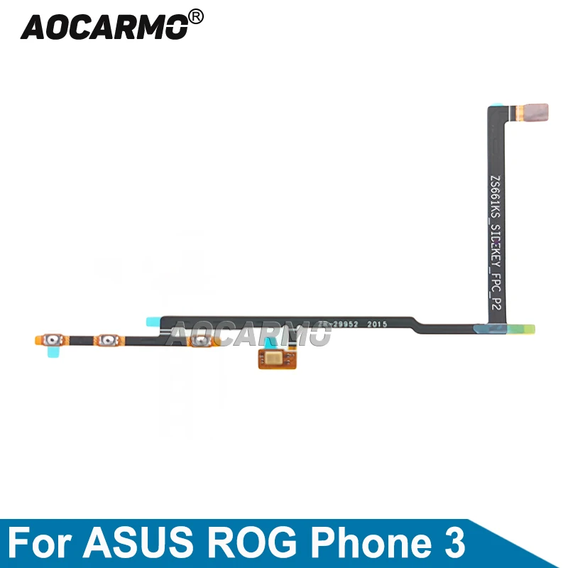 Aocarmo для ASUS ROG Phone3 ZS661KS, детали для замены гибкого кабеля для ASUS ROG Phone3