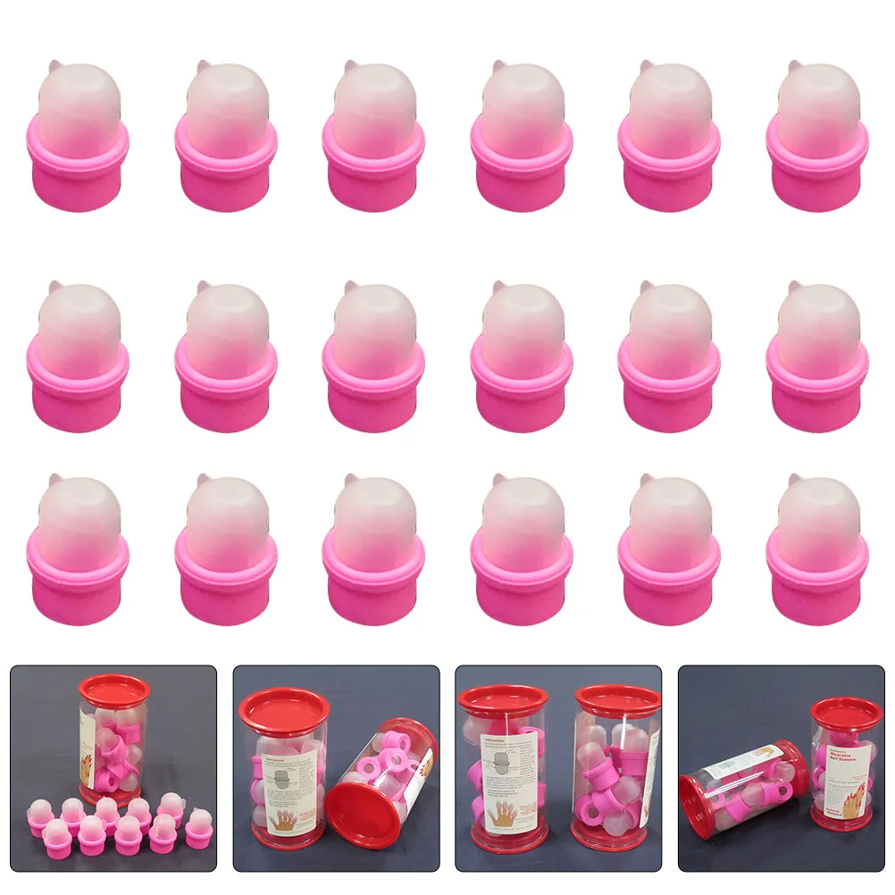 

Nail Soaker Remover Polish Tool Cover Cap Soak Wearable Pad Removaloffpads Soaking Manicure Acrylic Soakers Finger Wipe Caps Tip
