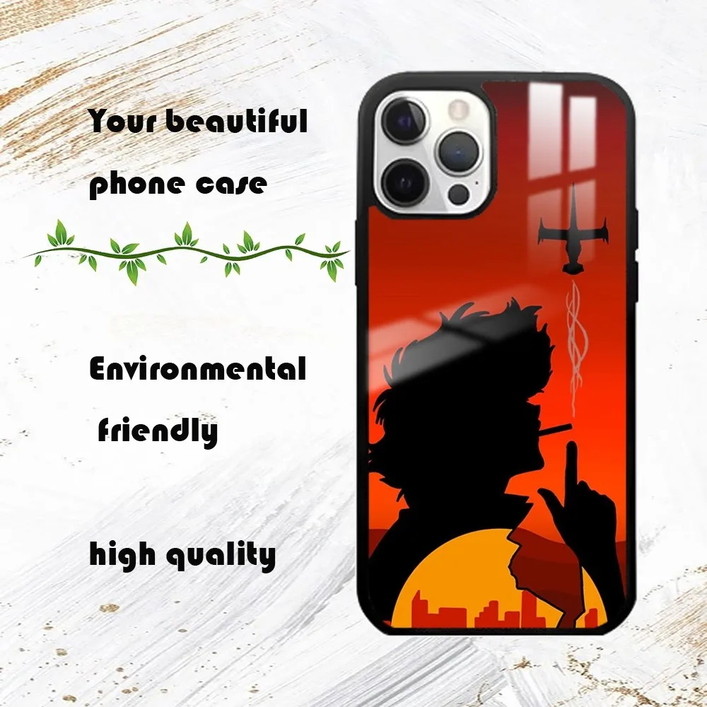 Магнитный чехол для телефона C-CowboyS B-BebopS iPhone 16 15 14 13 12 11 Pro Max Plus мини-ПК зеркальный