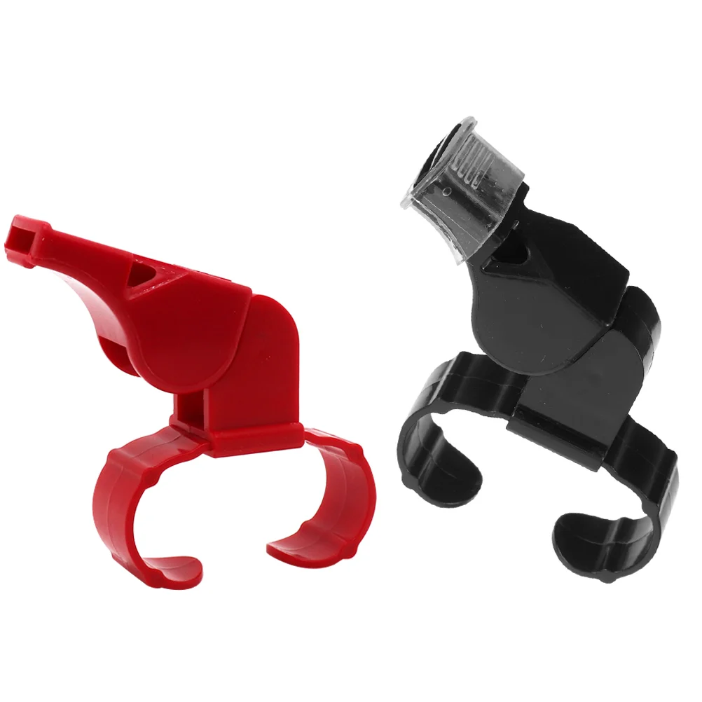 

Пластиковые свистки с кольцом, 2 шт.