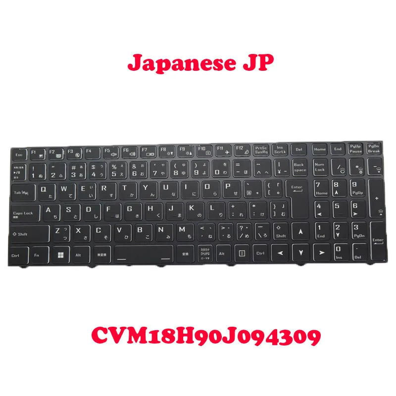 Клавиатура с подсветкой NP71 для CLEVO NP70 NP71HH NP71HJ NP71HK NP71HP NP71PNH NP71PNJ NP71PNK NP71PNP английская