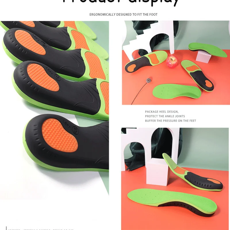

Xiaomi Foot Insole Breathable Plantar Fascia XO Leg Inside Out Correction Shoe Pad Youpin Thickened Perforated Arch Support Flat