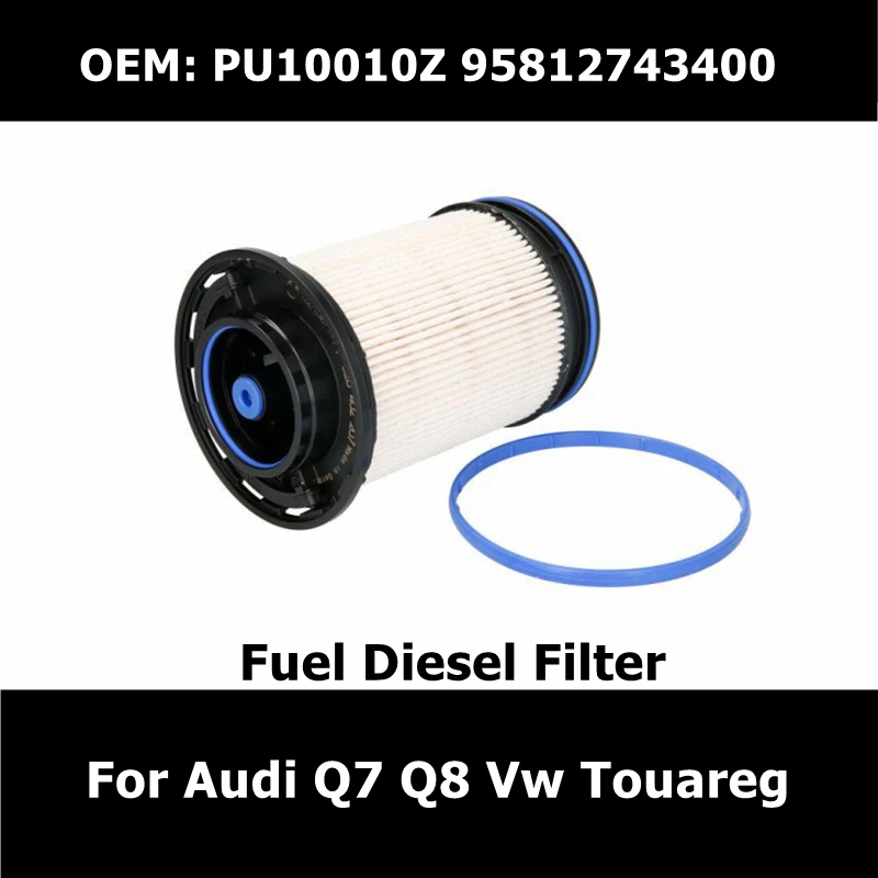

95812743400 4M0127177B 4M0127434B 4M0127434G PU10010Z новый дизельный фильтр для Audi Q7 Q8 Bentley Bentayga Vw Touareg