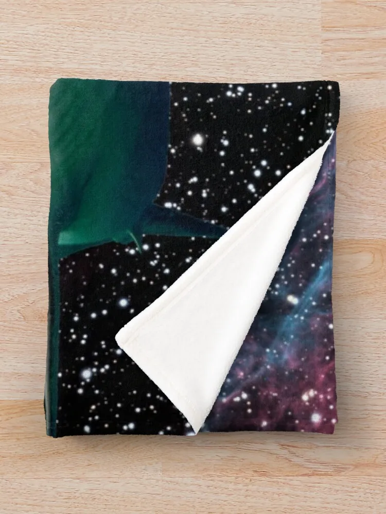 Космическое одеяло в виде акулы милое из искусственного меха |