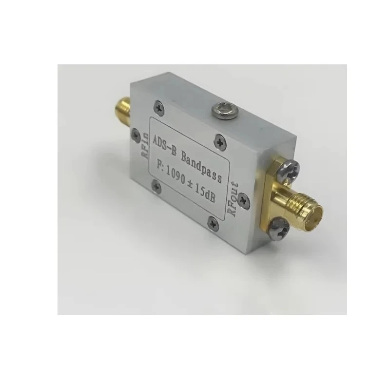 Фото Пассивный полосовой фильтр BPF 1090 МГц для ADS-B, узкополосный фильтрующий модуль для программно-определяемого радиоприемника SDR №2
