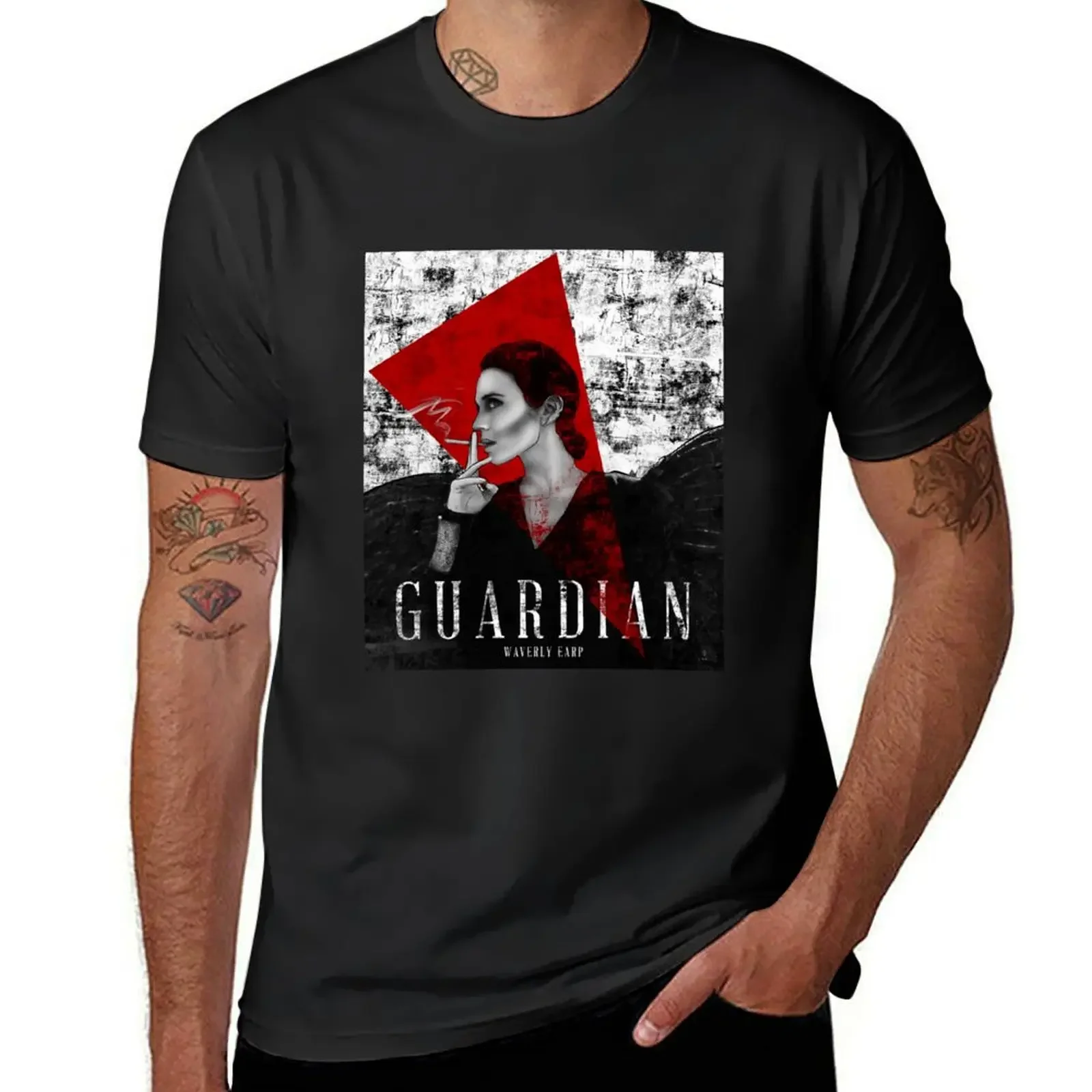 Футболка Wynonna Earp: The Guardian уличная одежда летние тяжелые футболки на заказ для