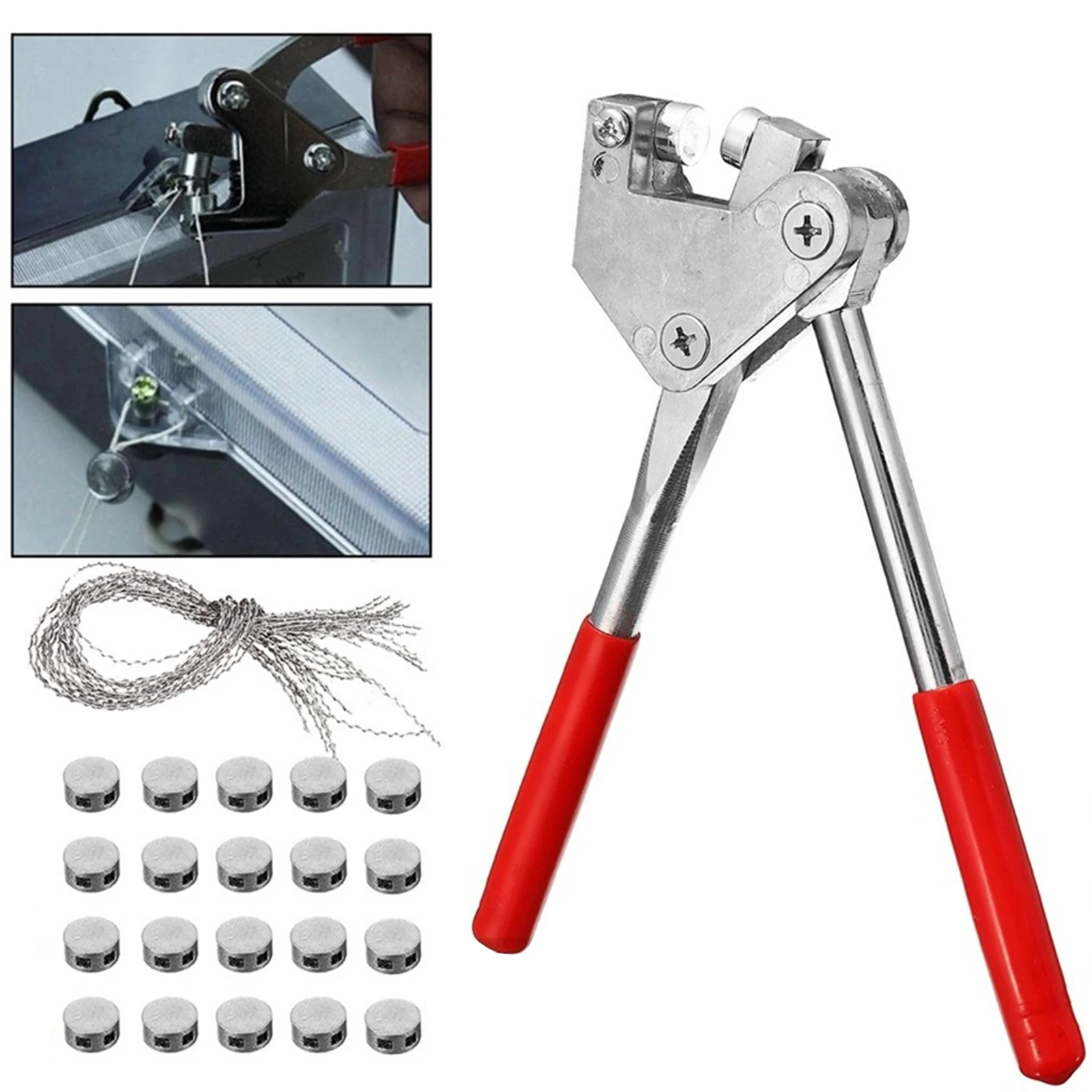 

New Plier 20pcs Sealing Pliers Set 10*4mm Sealed Beans Sealing Wire Lead Seal Sealing Pliers Calipers
