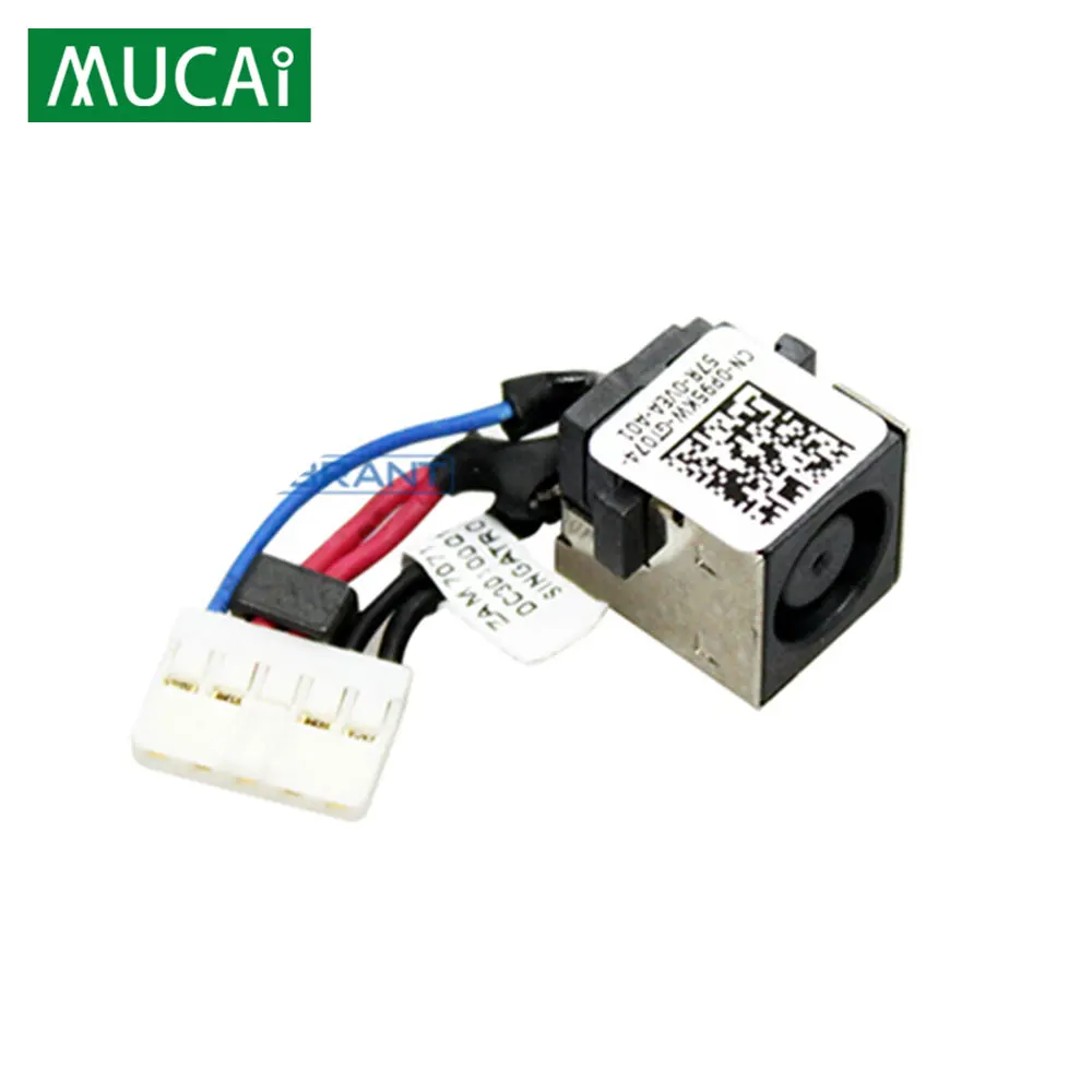 

DC Power Jack with cable For Dell Latitude E5450 laptop DC-IN Flex Cable ZAM70 0P95KW DC30100QC00