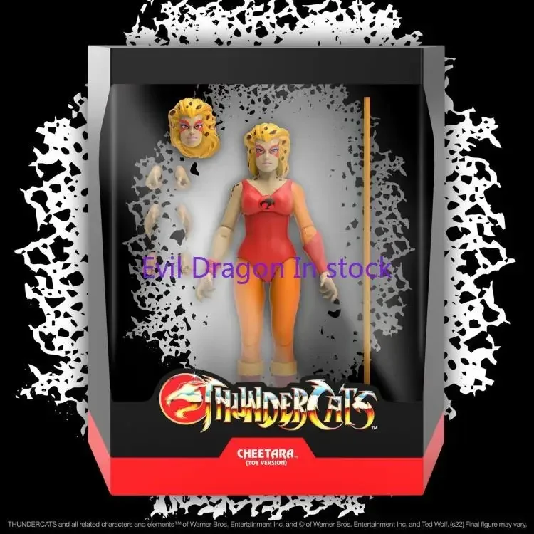 Фото Игрушка In Spot Super7 Thunderbolt Cat Wave 6 Tcw6 Lion Cat Demon King Leopard Female Monkian в ретро-стиле, подарок на день рождения №5