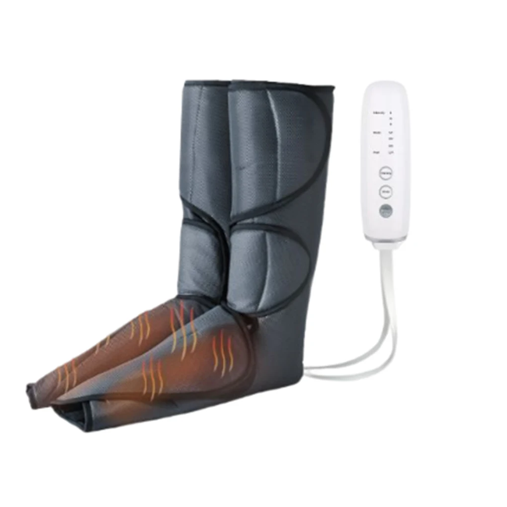 

UK Plug Air Compression Leg Massager Health Care Breathable 3 Gears Muscle Heating Blood Circulation Relaxation