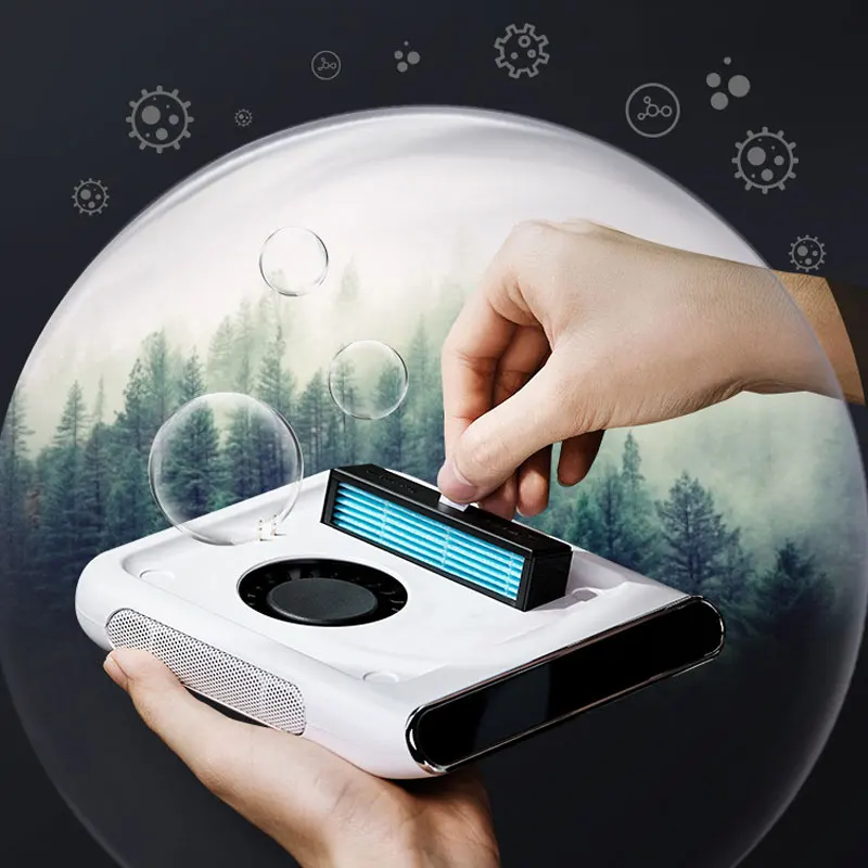 Портативный беспроводной ионизатор воздуха автомобильный очиститель