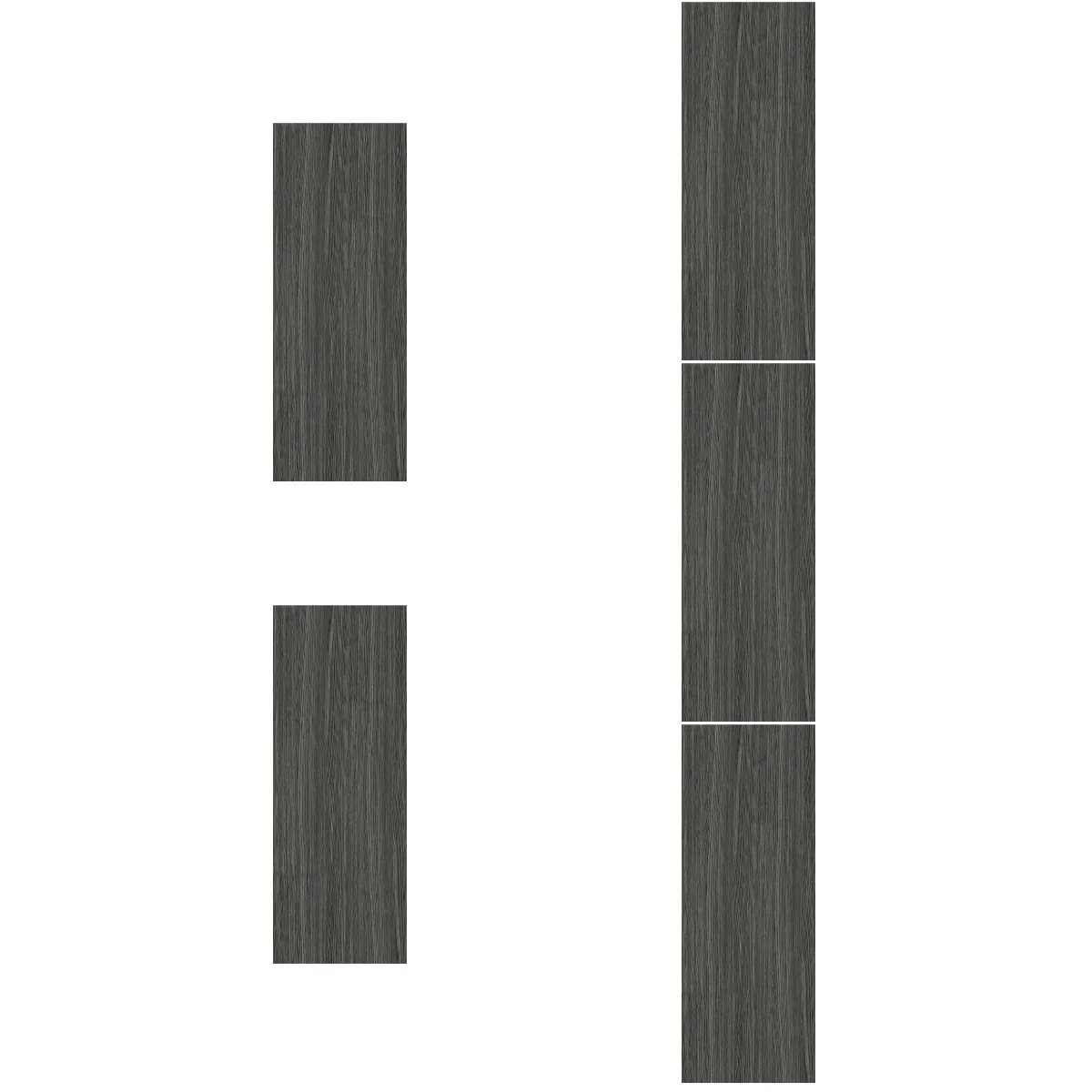 

5x PVC Adhesive Tile Sticker Peel and Stick Floor Planks Decorative Floor Sticker Floor Sticker For Kitchen