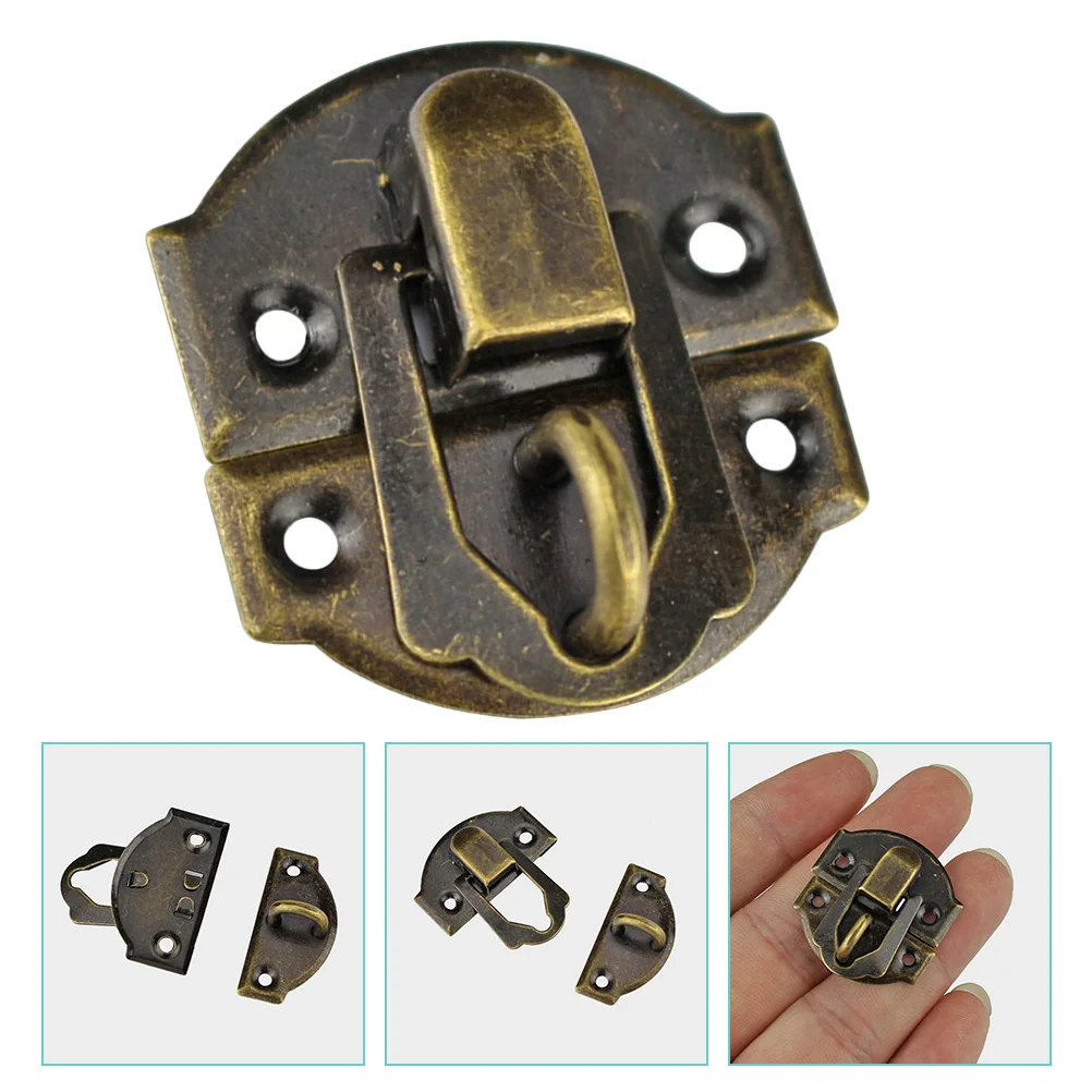 

Box Hasp Jewelry Lock Buckle Wooden Case Wood Locks Drawer Vintage Hasps Cabinet Decor Hinges Latches Toggle Gift Buckles Love