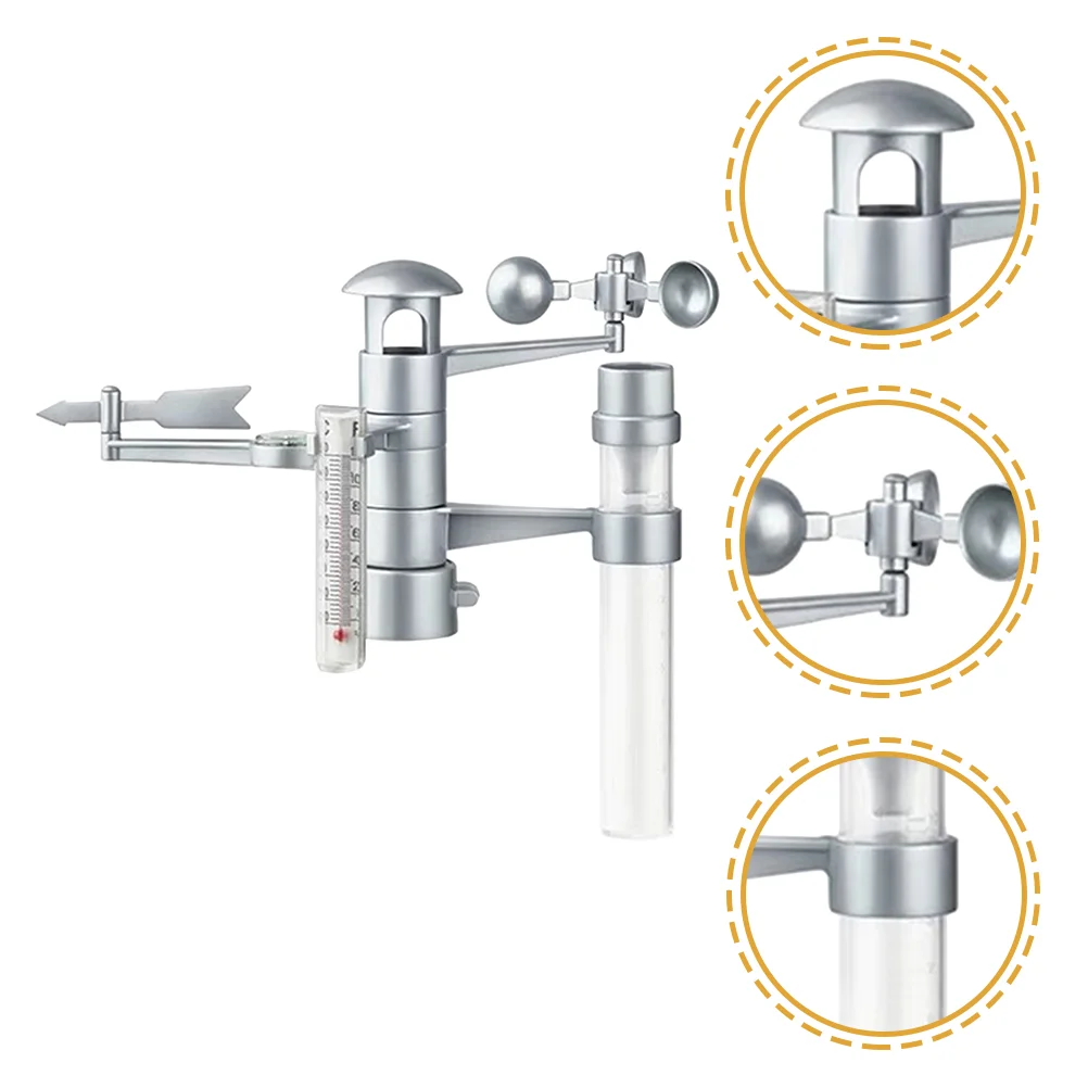 Метеорологические игрушки STEM DIY дети собрать науку метеорологическая станция