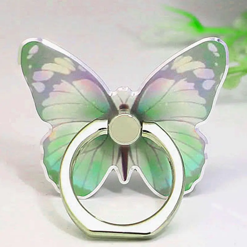 

Butterfly Universal Finger Ring Mobile Phone Smartphone Stand Holder for IPhone Xiaomi Samsung Smart Phone Stand Phone Holders