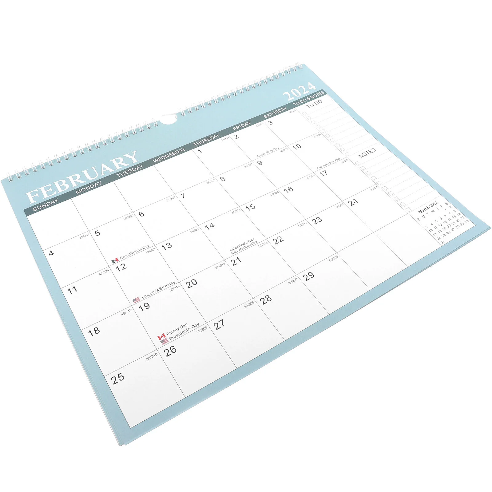 

Маленький настенный календарь с указанием подвесной комнаты на английском языке 2023-2024 праздничный ежемесячный отсчет для ежедневного использования