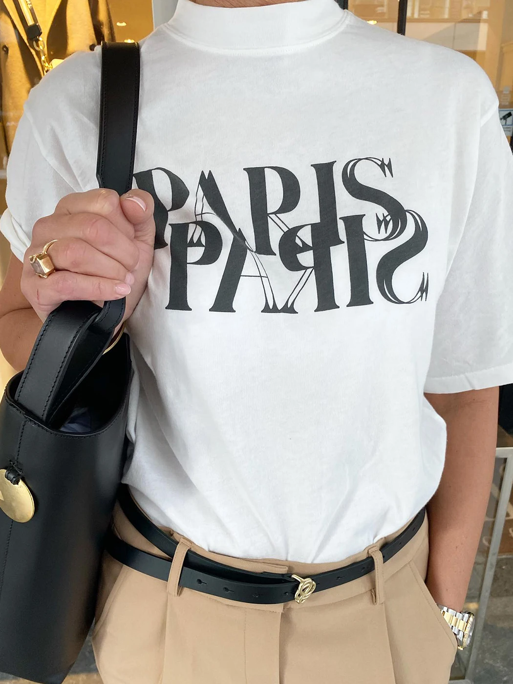 

Paris Aesthetic T-Shirts for Women Summer Clothes 2023 Fashion Short Sleeve Tee Shirt Graphic T-Shirt Female Casual Tees Tops