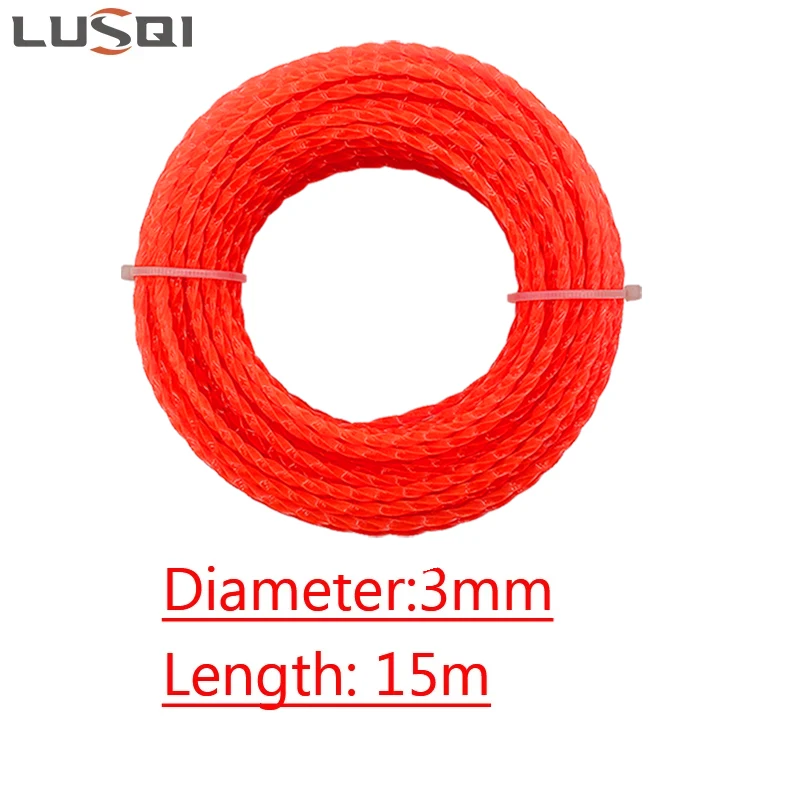 

LUSQI Линия триммера для травы 5/10/15 м