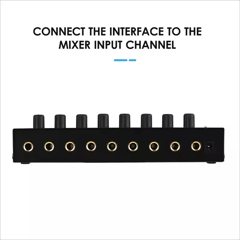 8-канальный усилитель для наушников