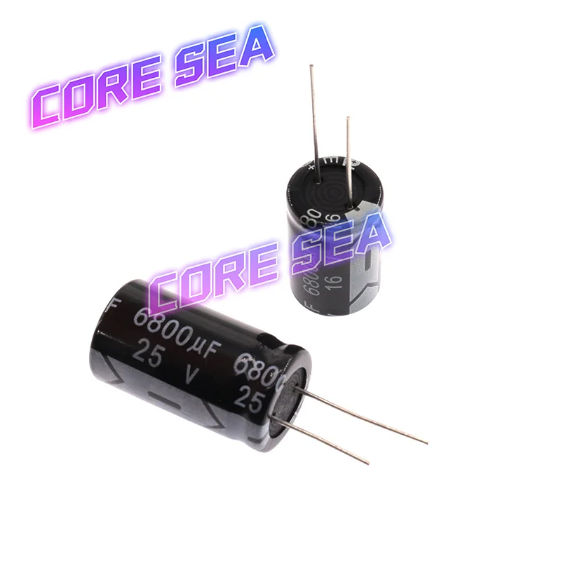 

Встроенный электролитический конденсатор 6800 мкФ, 16 В, 25 в, объем 16x26 мм, термостойкость 18*30 мм, 105 градусов, 20%