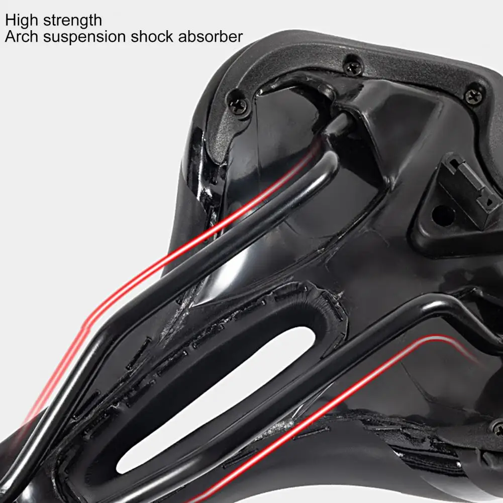 Высокопрочное велосипедное седло высокая эластичность светоотражающий дизайн