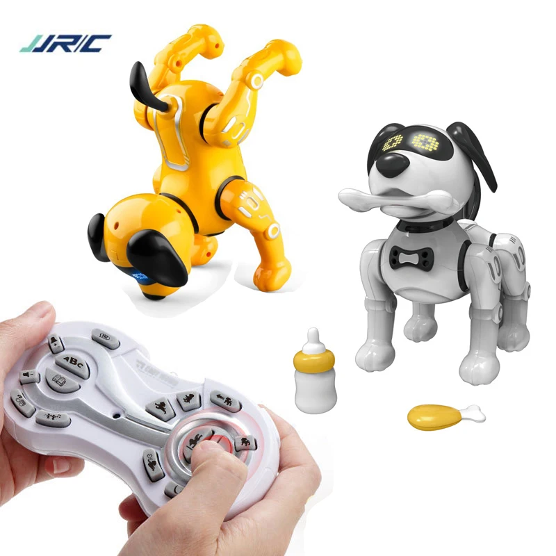 

Робот-робот JJRC R19 с дистанционным управлением, электронная игрушка для собак, программируемый робот с дистанционным управлением для кормле...