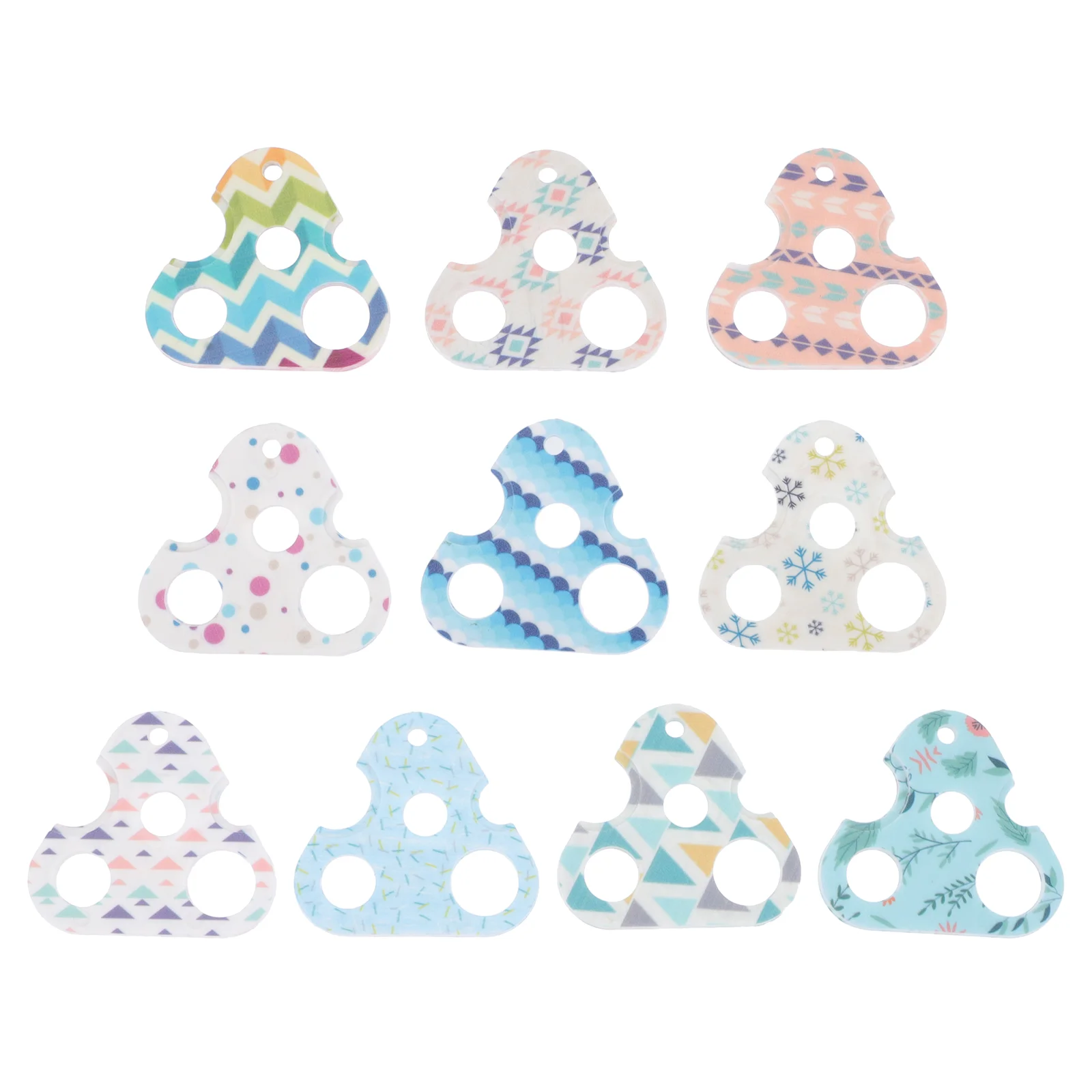 

10pcs Triangle Essential Oil Bottles Opener Roller Bottle Removers Corkscrews